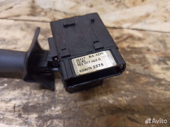 Подрулевой переключатель дворников Renault Logan 1