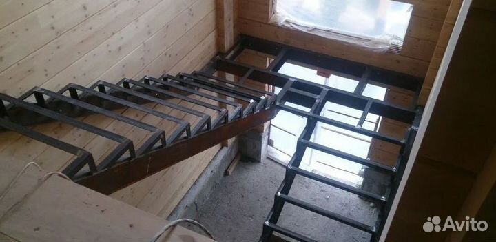 Металлокаркас. Изготовление лестниц