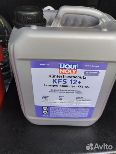 Антифриз g12 красный Liqui Moly