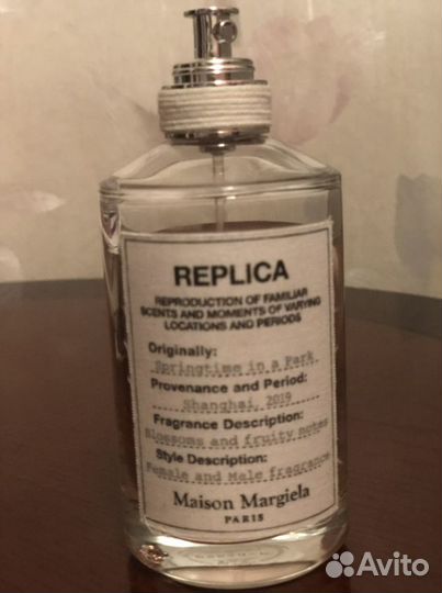 Туалетная вода Replica