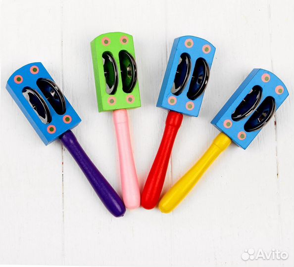 Погремушка с тарелочками