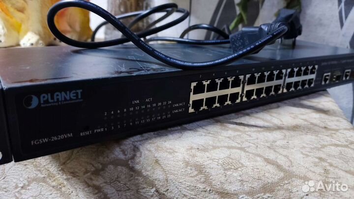 Свитч коммутатор planet Fgsw-2620vm