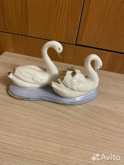 Лебеди фарфор СССР