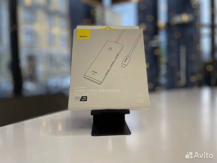 Baseus Lite Series 4-Port Type-C HUB Adapter 1m