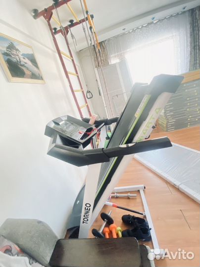 Беговая дорожка torneo t 205 smarta, торг