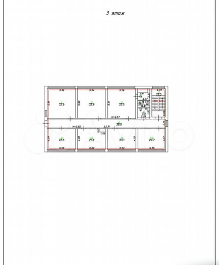 Свободного назначения, 21.8 м²
