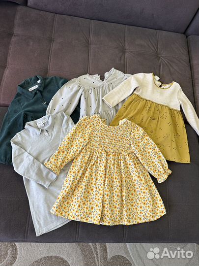 Платье для девочки 98 104 zara