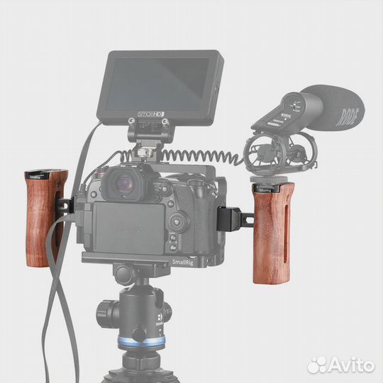 Деревянная ручка SmallRig Wooden nato 2187