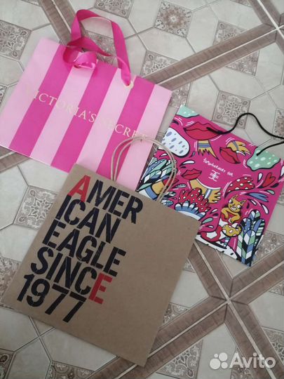 Брендовые пакеты оригинал