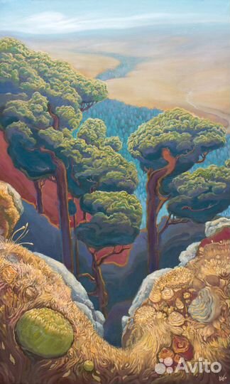 Пейзаж/Картина маслом/Импрессионизм/Художник