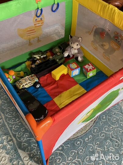 Манеж детский складной