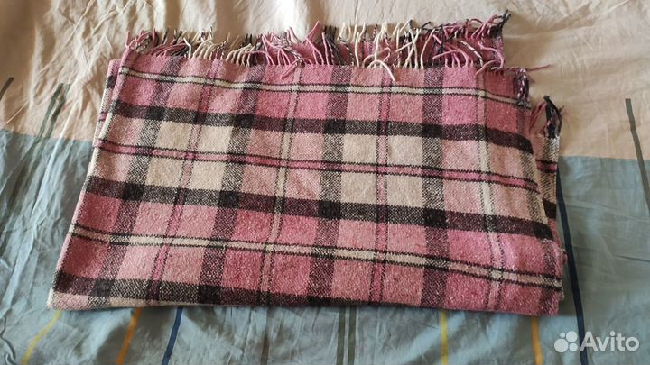 Скатерть покрывало размер 180х145см. Шерстяное