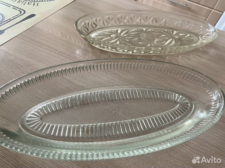 Селедочница стекло СССР