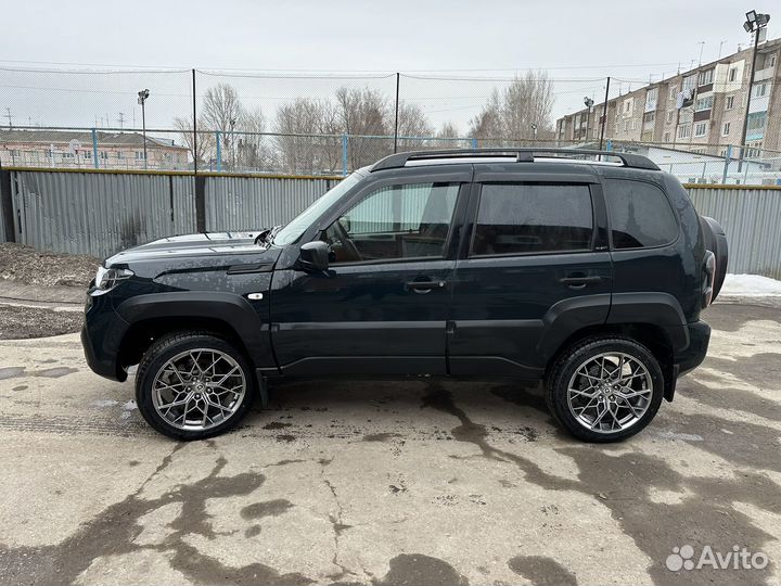 Колеса r18 на Niva Travel