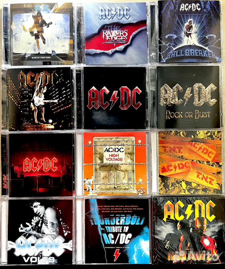 Музыкальные cd диски AC/DC (европейские издания)