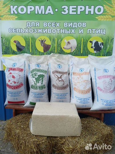 Корма для животных и птиц