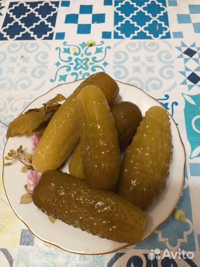 Огурцы соленые
