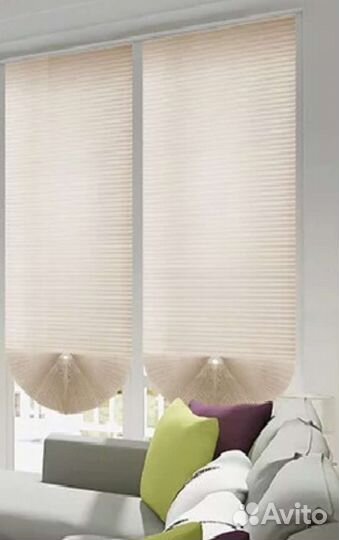 Жалюзи - занавеска гофрированная