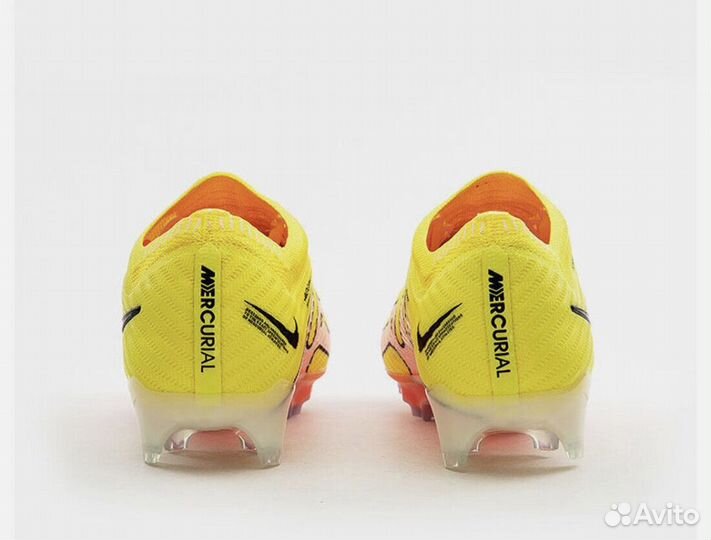 Бутсы nike mercurial air zoom yellow