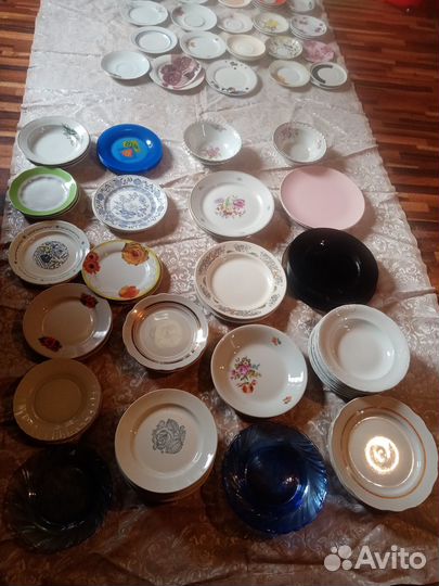 Тарелки разные СССР