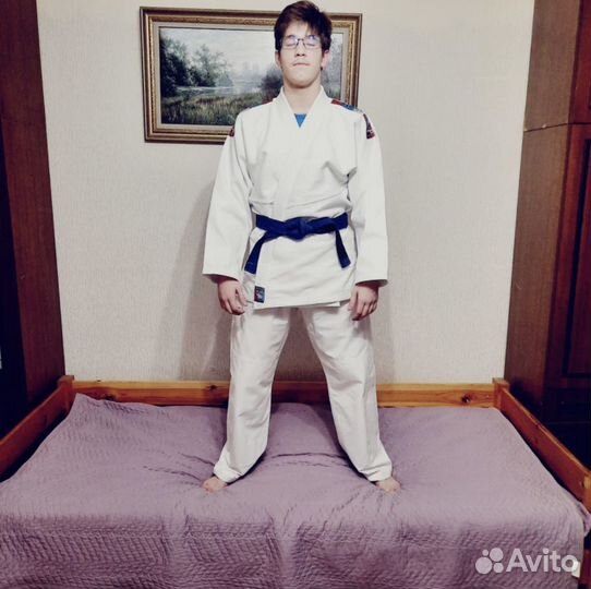 Белое Кимоно Джиу-Джитсу А 3 - А 4 Рост 180-190+