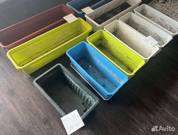 Ящик балконный горшок для цветов