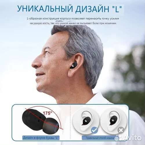 Слуховой аппарат внутриушной Laiwen