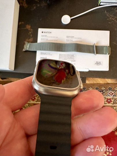 Apple watch ultra 49mm titanium