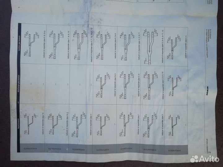 Рефнет - разветвитель Daikin khrq22M64T8