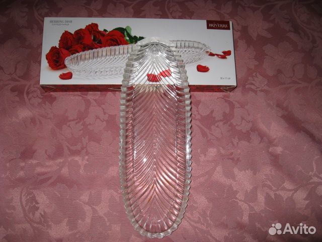 Селедочница стекло