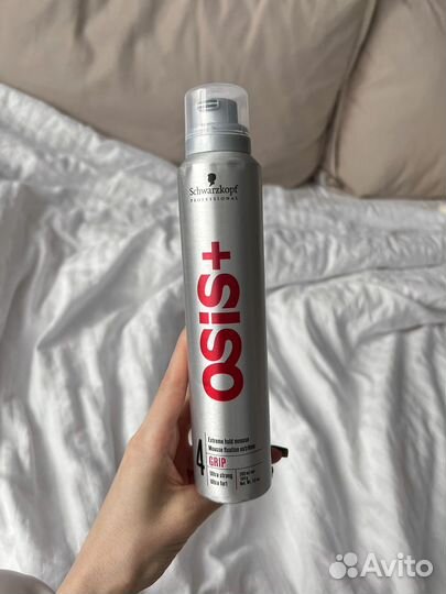 Мусс для волос osis+ grip 4 (для сильной фиксации)