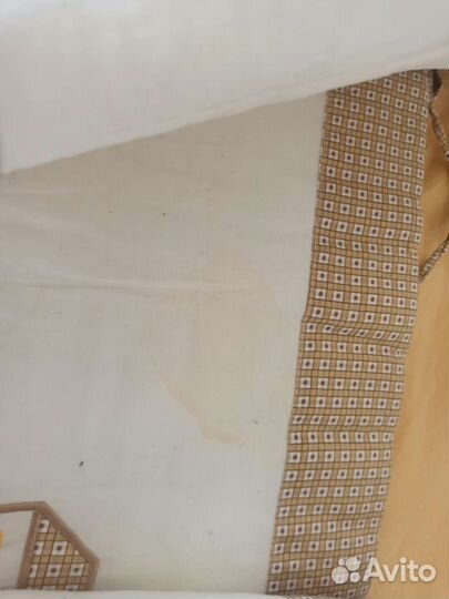 Бортики в кроватку, комплект постельного белья