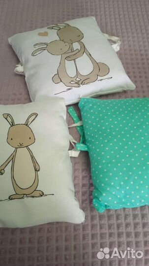 Бортики подушки в детскую кроватку