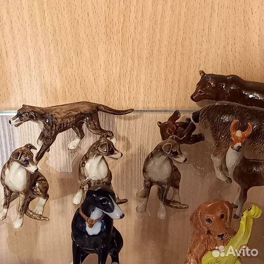 Коллекционные миниатюры собак фарфор Франция. FR