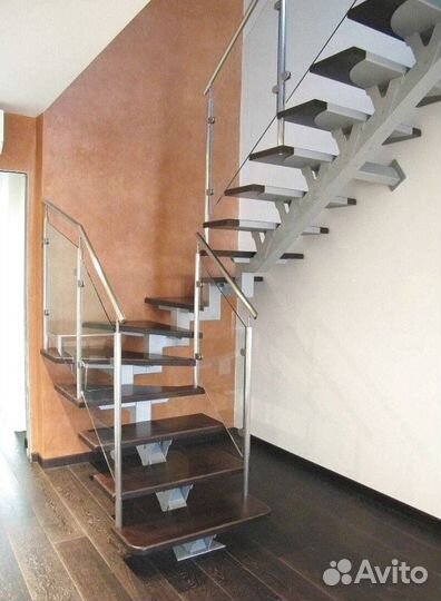 Металлокаркас для лестницы 