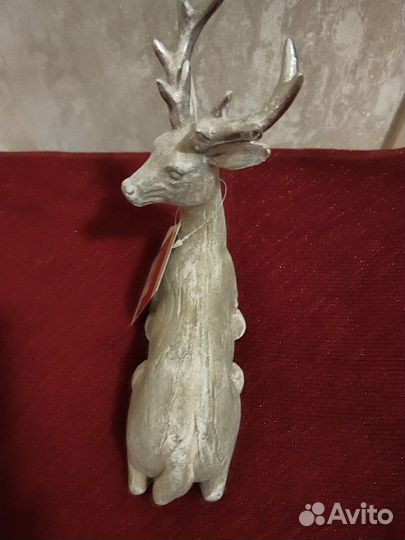 Новогодний олень, 20 см