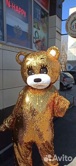 Ростовая кукла Мишка Мишель и аксессуары