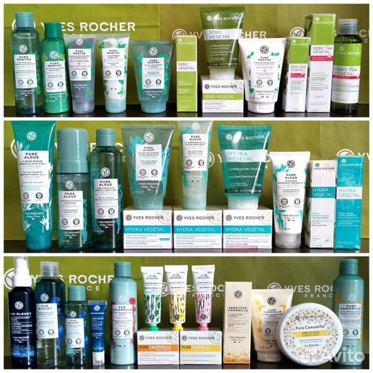 Уход для лица Ив Роше Hydra, Sebo Vegetal