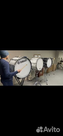 Пластики на бас-барабан 26