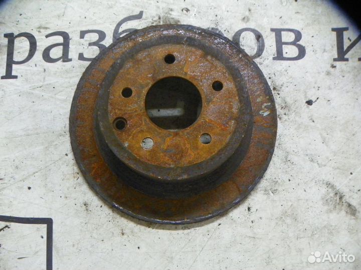 Диск тормозной задний Nissan Qashqai