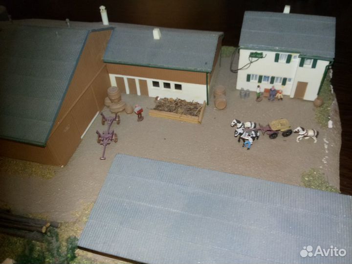 Строения для жд дороги 1:/160