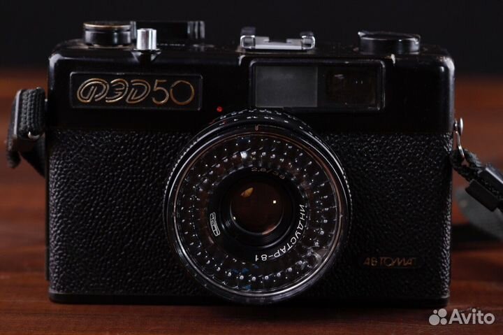 Фотоаппарат фэд 50 Рабочий в Коробке
