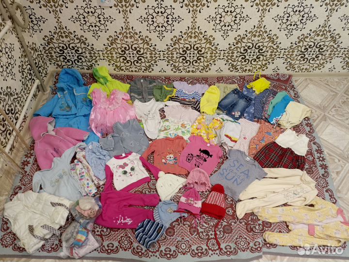 Детская одежда пакетом, обувь пакетом от 7-8 мес