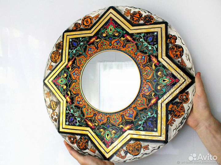 Зеркало в восточном стиле - дизайнерское