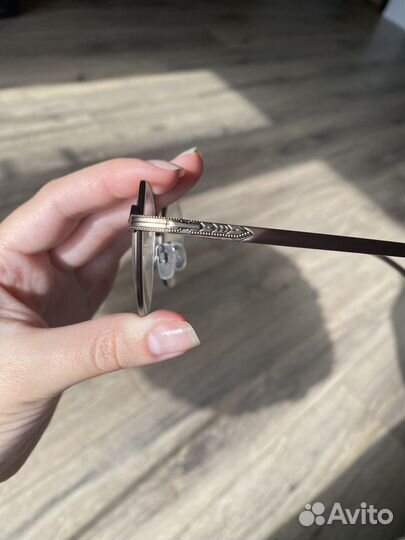 Очки винтажные нулевки