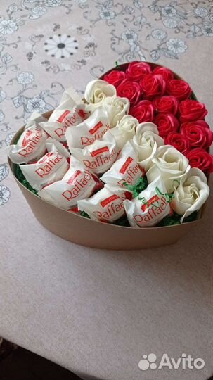 Букет из мыльных роз