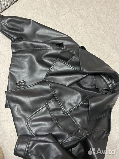 Куртка кожаная женская