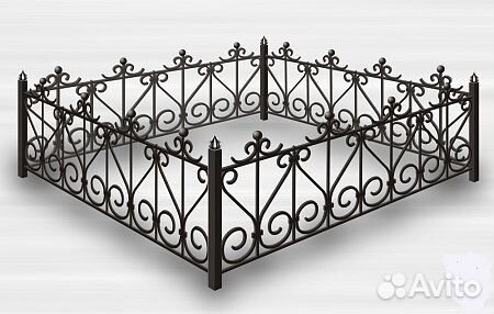 Ограды на кладбище.Кресты кованые.Лавочки,столики