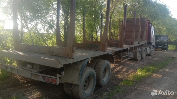 Полуприцеп лесовоз (сортиментовоз) КЗПТ 938503, 2006