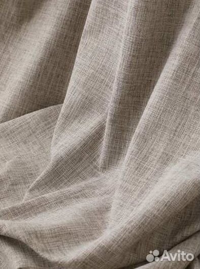 HM Home шторы серые 120*250 см